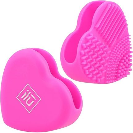 T4B ILU Makeup Brush Cleaner Silicone Cosmetic Brush Cleaning - Hot Pink - Maison des fragrances