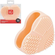 T4B ILU Makeup Brush Cleaner Silicone Cosmetic Brush Cleaning - Orange - Maison des fragrances