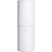 T4B ILU Makeup Brush Holder Travel Cosmetic Organizer Eco - Friendly Leather White - Maison des fragrances
