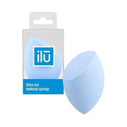 T4B ILU Olive - shaped Makeup Sponge for Foundation, Concealer and Powder Blue - Maison des fragrances