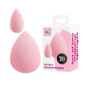 T4B ILU Rosa Mini and Large 2 Piece Makeup Sponge Set for Liquid Cosmetics and Powder 2 Pack - Maison des fragrances