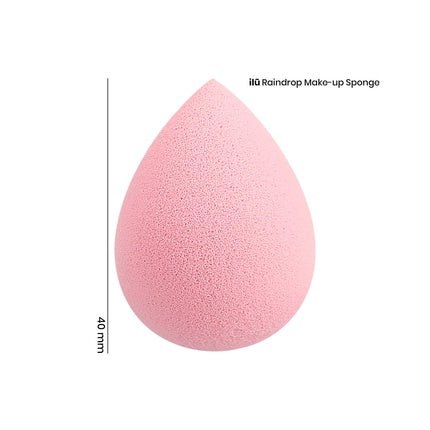 T4B ILU Rosa Tropfenförmige Medium Makeup Schwamm Für Foundation, Concealer Und Puder - Maison des fragrances