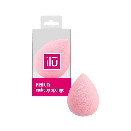T4B ILU Rosa Tropfenförmige Medium Makeup Schwamm Für Foundation, Concealer Und Puder - Maison des fragrances