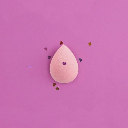 T4B ILU Rosa Tropfenförmige Medium Makeup Schwamm Für Foundation, Concealer Und Puder - Maison des fragrances