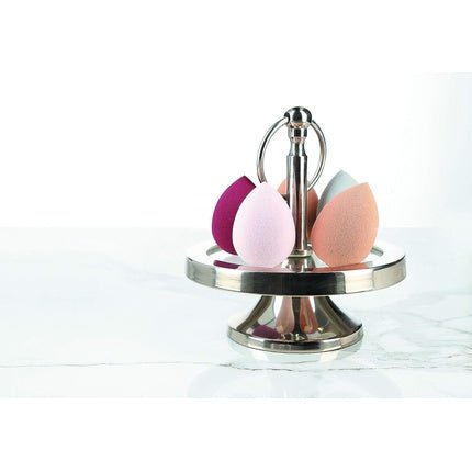 T4B Lussoni 3 Piece Makeup Sponge Set Skin Tone Pink and Gray Blenders - Maison des fragrances
