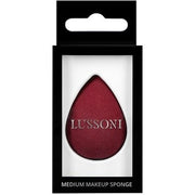 T4B LUSSONI Medium Drop - Shaped Makeup Sponge Blender Sponge Burgundy - Maison des fragrances