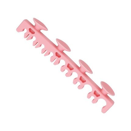 T4B MIMO Makeup Brush Drying Stand Silicone with Suction Cups for Smooth Surfaces - Practical and Durable Light Pink - Maison des fragrances
