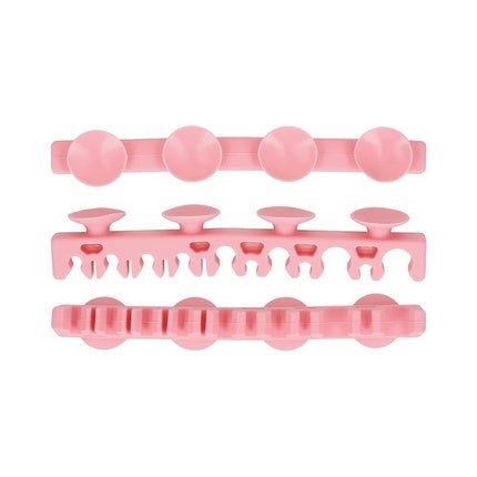 T4B MIMO Makeup Brush Drying Stand Silicone with Suction Cups for Smooth Surfaces - Practical and Durable Light Pink - Maison des fragrances