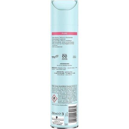 TAFT Pure Hair Spray Without Silicones & Perfume 250ml - Maison des fragrances