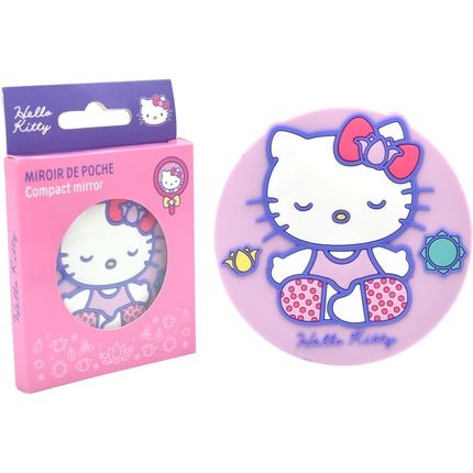 TAKE CARE Hello Kitty Round Foldable Travel Pocket Mirror for Makeup - Maison des fragrances