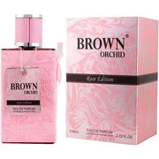 Tawakkal Perfumes Brown Orchid Rose Edition Eau de Parfum Femme 80 ml - Floral - Maison des fragrances
