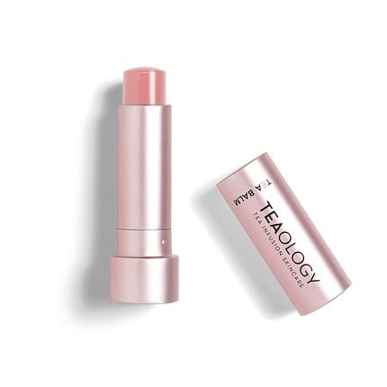 Teaology Rose Tea Lip Balm 23g - Rose Shade - Tinted Lip Care with Antioxidant Tea Extract - Lip Balm - Natural Cosmetics - Maison des fragrances
