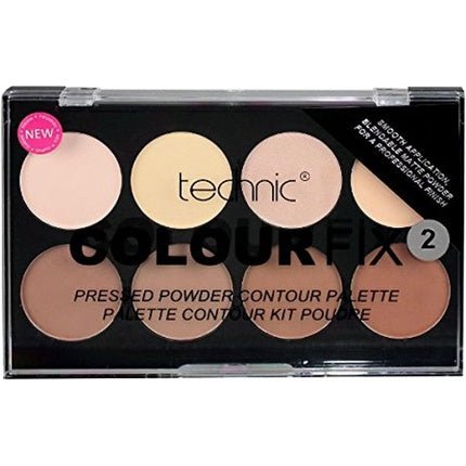 Technic Colour Fix 2 Pressed Powder Contour Palette 3.5g - Pack of 8 - Maison des fragrances