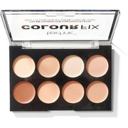 Technic Colour Fix Cream Foundation Contour Makeup Palette with 8 Shades - Conceal, Shape, and Define - Maison des fragrances