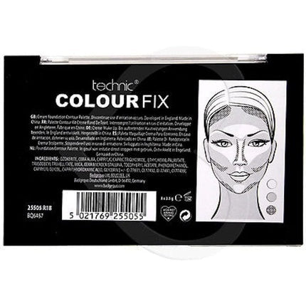 Technic Colour Fix Pressed Powder Contour Palette 28g - Maison des fragrances
