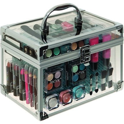 Technic Essentials Clear Carry Case Make - Up Set - Maison des fragrances