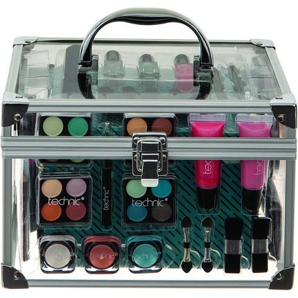 Technic Essentials Clear Carry Case Make - Up Set - Maison des fragrances
