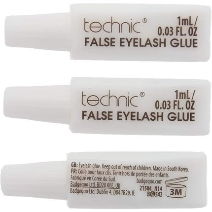 Technic Eyelash Glue 1ml - Pack of 3 - Maison des fragrances