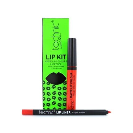 Technic Lip Kit Wild Child Lip Liner and Lipstick - Maison des fragrances