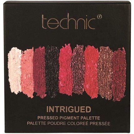 Technic Pressed Pigment Eye Shadow Palettes Intrigued - Maison des fragrances
