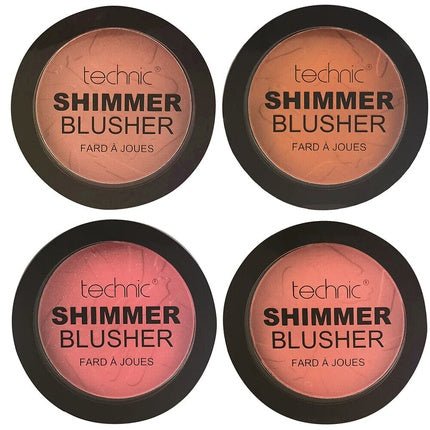 Technic Shimmer Blusher Powder Vegan Cheek Highlighter - Maison des fragrances