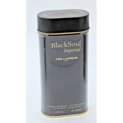 Ted Lapidus Black Soul Imperial After Shave Spray 100ml - Maison des fragrances