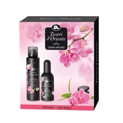 Tesori D'Oriente Orchid/China Orchid Gift Set + Deodorant Coffret (Coffret) Mixte - Maison des fragrances