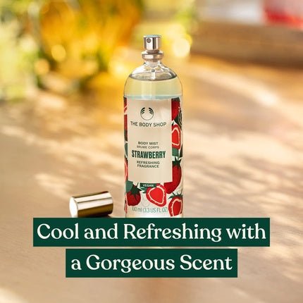 The Body Shop Strawberry Body Mist 100ml Unisexe - Maison des fragrances