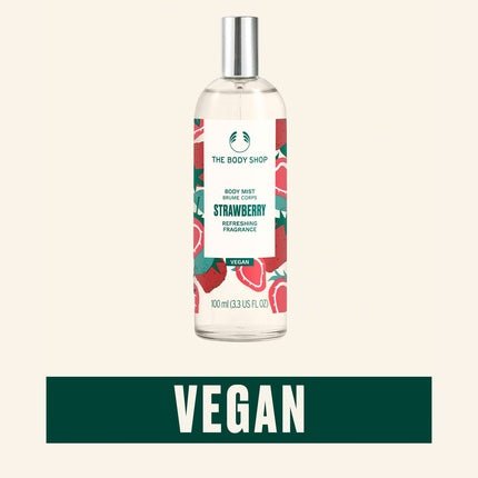 The Body Shop Strawberry Body Mist 100ml Unisexe - Maison des fragrances