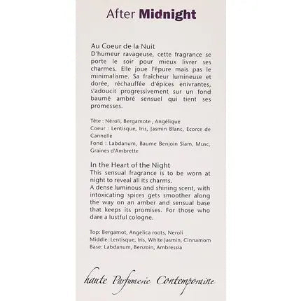 The Different Company After Midnight 3 Ounce Eau de Toilette - Maison des fragrances