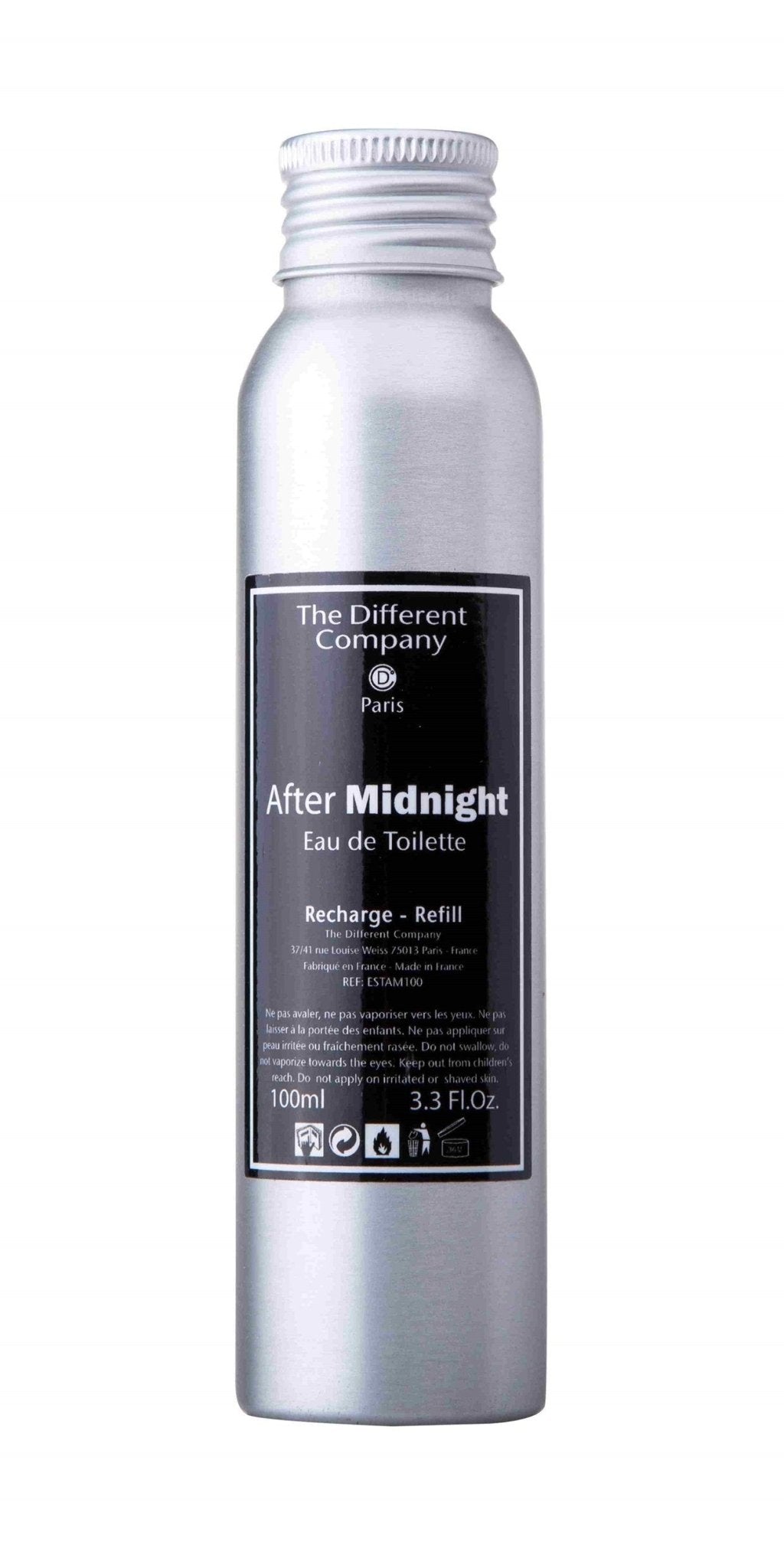 The Different Company L'esprit Cologne After Midnight Eau De Toilette Refill Spray 100ml - Maison des fragrances