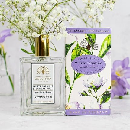 The English Soap Company White Jasmine Eau de Toilette (EDT) Mixte 100ml - Maison des fragrances
