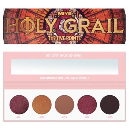 The Five Points Palette Eyeshadow Palette Holy Grail 6.5g MIY - Maison des fragrances