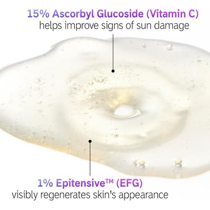 The INKEY List 15% Vitamin C and EGF Serum Intensively Brightens All Skin Types 30ml - Maison des fragrances