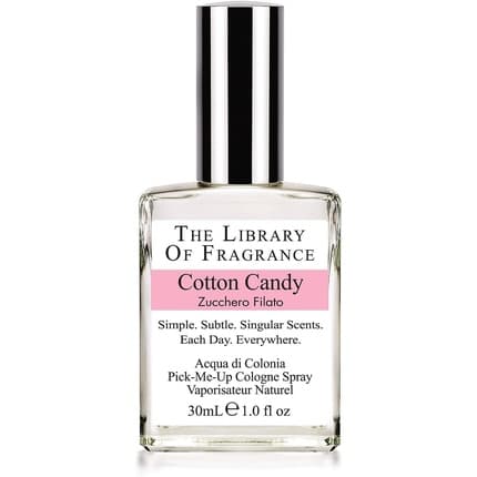The Library Of Fragrance Cotton Candy Eau de Cologne (EDC) Mixte 30ml - Maison des fragrances