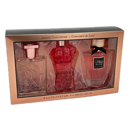 The Luxury Collection Set - Rosiale , Oso Perfect , Plaisir De Vivre 30ml pour femme - Maison des fragrances