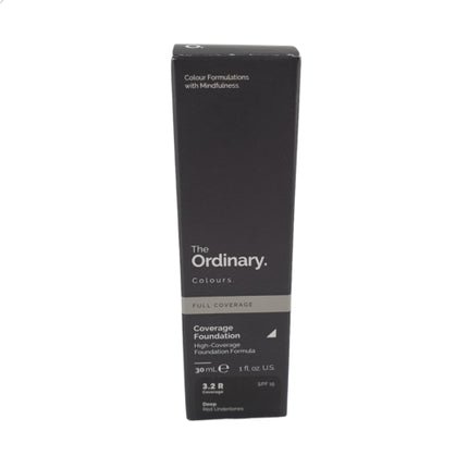The Ordinary Colours Full Coverage Foundation 3.2 R Deep Red Undertones 30ml - Maison des fragrances