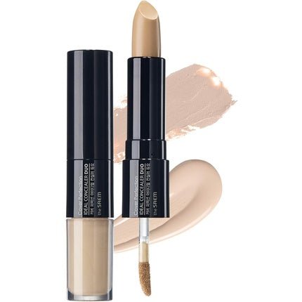 The Saem Cover Perfection Ideal Concealer Duo 1.0 Clear Beige - Maison des fragrances