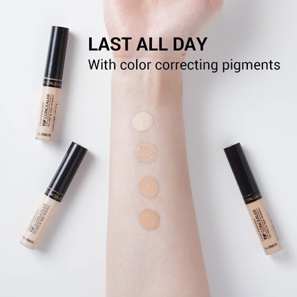 THE SAEM Cover Perfection Tip Concealer Liquid Multi - Use Full Coverage Makeup 0.2 fl.oz. 0.23 Fl Oz Ice Beige - Maison des fragrances
