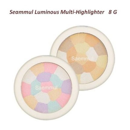 THE SEAM Seammul Luminous Multi Highlighter 8g No1 & No2 Tone Up Lovely & Chic - Maison des fragrances