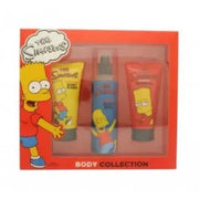 The Simpsons Body Collections Body Wash 50ml Body Mist 100ml Shampoo 50ml - Maison des fragrances
