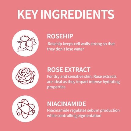 THE SKIN HOUSE Rose Heaven Anti - aging and Brightening Serum 50ml K - Beauty - Maison des fragrances