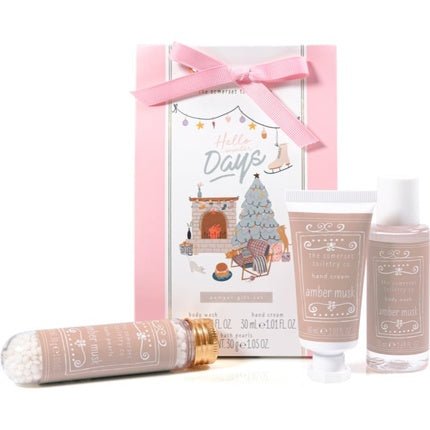 The Somerset Toiletry Co. Pamper Gift Set - Amber Musk (For Body) - Maison des fragrances