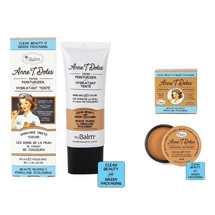 theBalm Anne T. Dotes Tinted Moisturizer & Concealer Set 34 for Tan Skin - Maison des fragrances