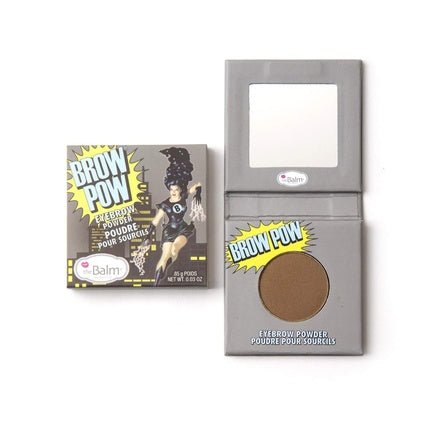 Thebalm Brow Pow Eyebrow Powder 0.85g Clean & Green - Light Brown - Maison des fragrances