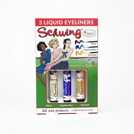 theBalm Cosmetics SCHWING TRIO Liquid Eyeliner Gift Set - Maison des fragrances
