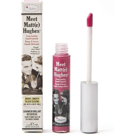 theBalm Meet Matt(e) Hughes Liquid Lipstick 6.5ml Chivalrous - Maison des fragrances