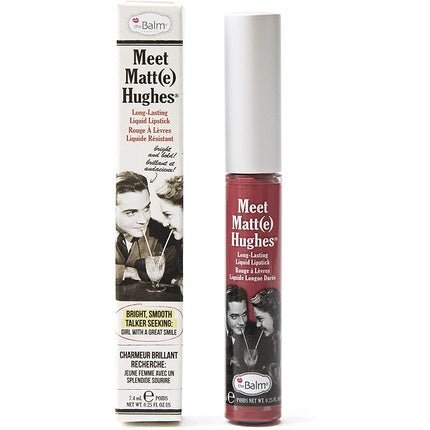 Thebalm Meet Matte Hughes Liquid Lipstick Brilliant 7.4ml - Maison des fragrances