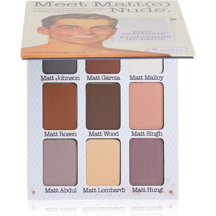 theBalm Meet Matt(e) Nude Eyeshadow Palette 9 Shades - Maison des fragrances