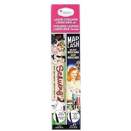 theBalm Schwing and Mad Lash Liquid Eyeliner and Mascara Kit - Maison des fragrances